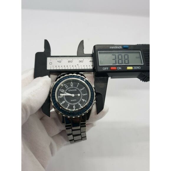 Chicos Women Blue Glass Bezel 39mm Watch main image 11
